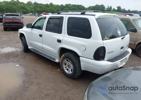 2003 Dodge Durango Slt из США, поврежденный, VIN 1D4HS48N63F597227